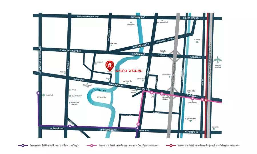 *****บ้านเดี่ยวมือสองย่านนนทบุรี โครงการ เอสเกต พรีเมี่ยม ราชพฤกษ์-346 เนื้อที่กว้างถึง 102.10 ตร.ว. พื้นที่ใช้สอย 278 ตร.ม. ฟังก์ชัน 3 ห้องนอน 4 ห้องน้ำ 3 ที่จอดรถ บนทำเลเยี่ยมเชื่อมต่อ ถนนราชพฤกษ์, ถนนสะพานนนทบุรี-บางบัวทอง, ถนนชัยพฤกษ์ และ ใกล้เดอะคริสตัล พีทีที ชัยพฤกษ์